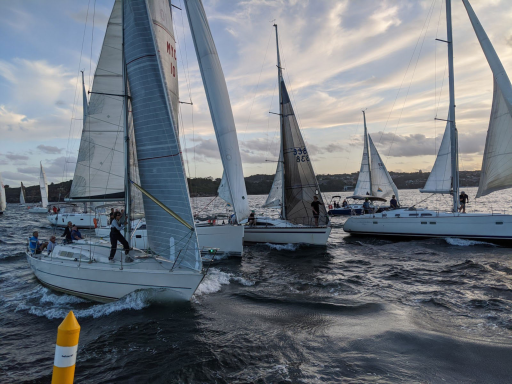 manly yacht club racing